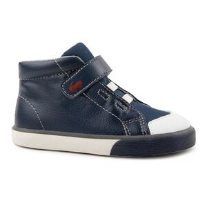 See Kai Run Toddler Navy and White High-Top Shoes